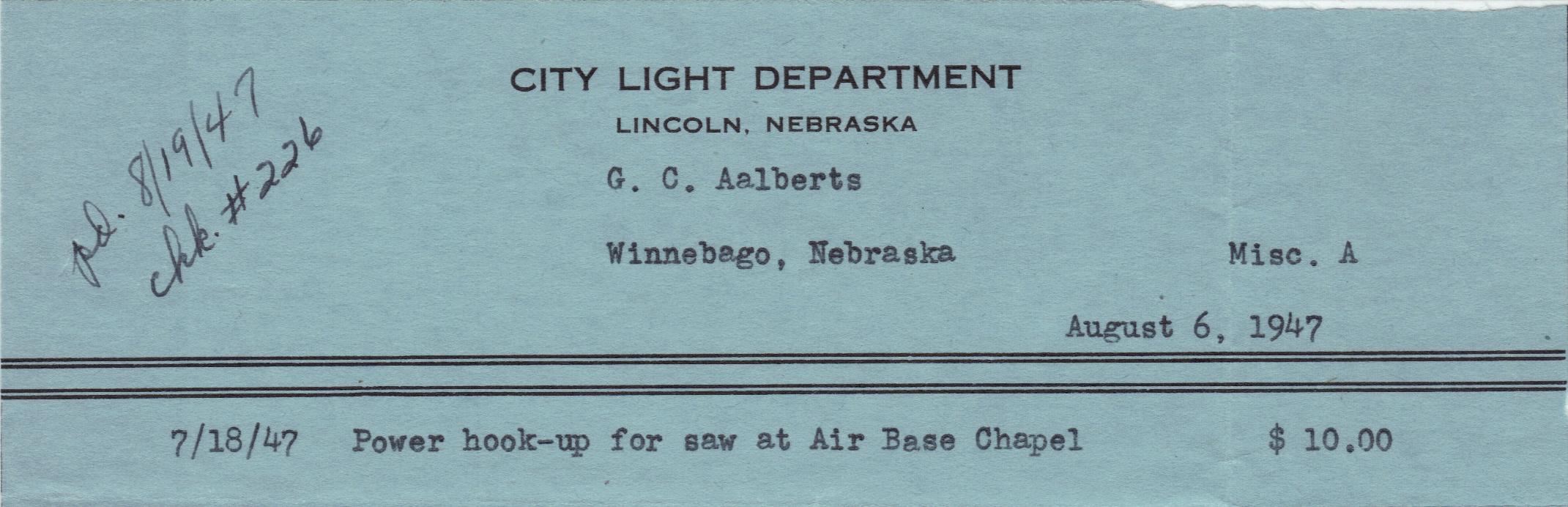 August 6, 1947